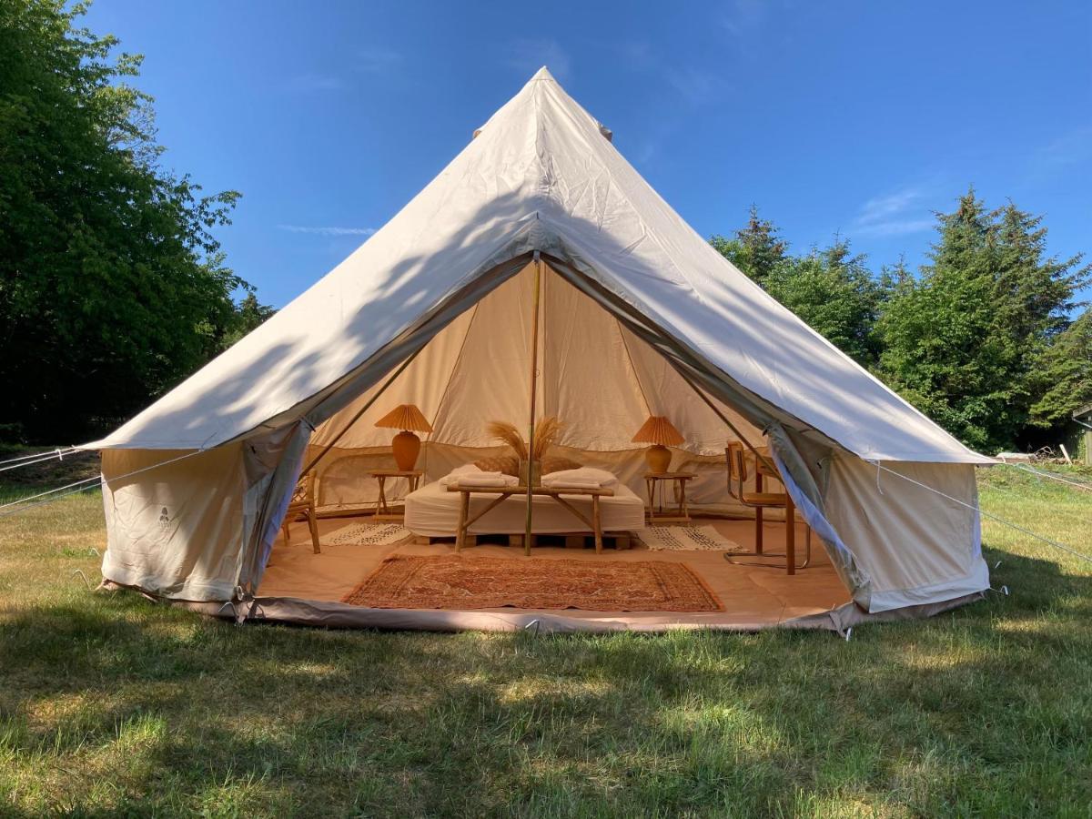 Badsted Camping Hotel Gudhjem Eksteriør billede