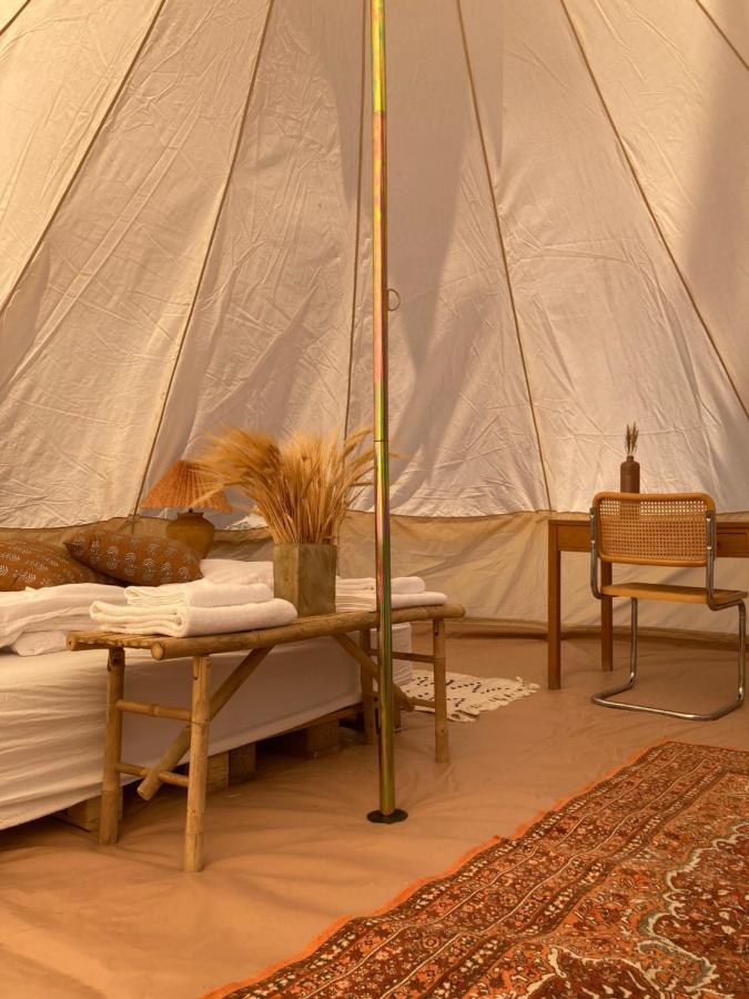 Badsted Camping Hotel Gudhjem Eksteriør billede