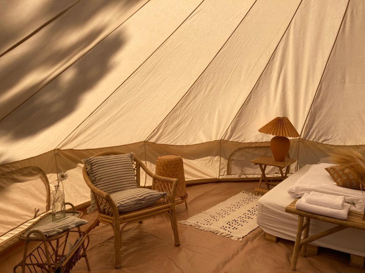 Badsted Camping Hotel Gudhjem Eksteriør billede